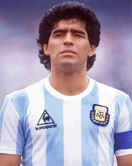 Diego Maradona Diamond Paintings Diego Maradona 5D Diamond Painting