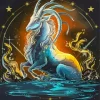 Illustration Capricorn 5D Diamond Painting