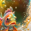 Lionhead Goldfish 5D Diamond Painting