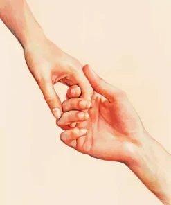 Lovers Hands 5D Diamond Painting