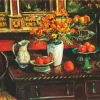 Marigolds And Fruits By Margaret Olley 5D Diamond Painting