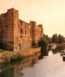 Newark Castle Greenock 5D Diamond Painting