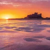 Sunrise At Bamburgh Castle 5D Diamond Painting