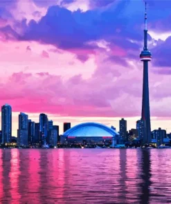 Sunset Toronto Canada 5D Diamond Painting