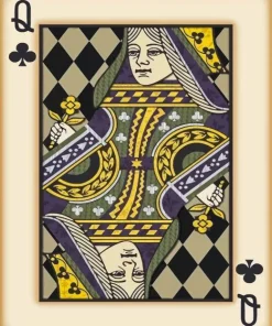 Vintage Queen Card 5D Diamond Painting