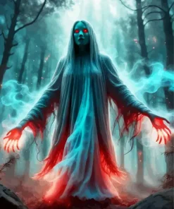 Aesthetic Ghost Fantasy 5D Diamond Painting