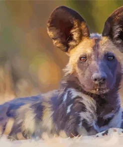 African Wild Dog 5D Diamond Painting
