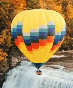 Balloons Over Niagara Falls 5D Diamond Painting