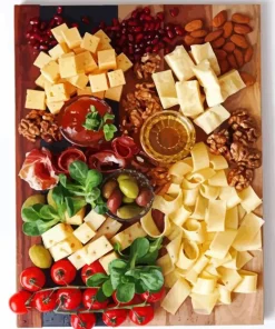 Breakfast Cheese Board 5D Diamond Painting