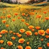 California Poppy Meadow 5D Diamond Painting