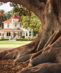 Camarillo Ranch House 5D Diamond Painting