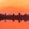 Cambodia Sunset 5D Diamond Painting