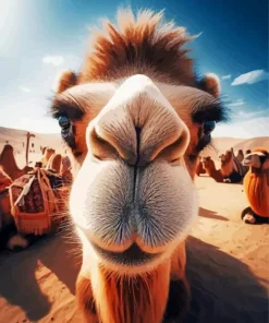 Camel Face 5D Diamond Painting