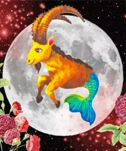 Capricorn Animal 5D Diamond Painting