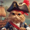 Captain Meow 5D Diamond Painting