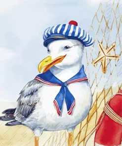 Captain Seagull 5D Diamond Painting