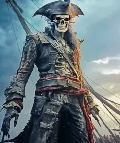 Captain Skull 5D Diamond Painting