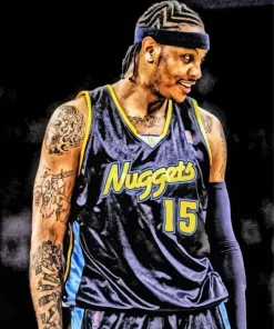 Carmelo Anthony 5D Diamond Painting