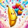 Cartoon Cute Banana 5D Diamond Painting