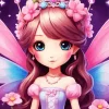 Cartoon Fairy Princess 5D Diamond Painting