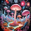 Cartoon Magic Mushrooms 5D Diamond Painting