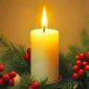 Christmas Candle 5D Diamond Painting