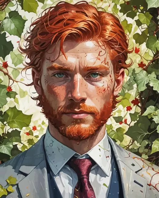 classy ginger man Diamond Paintings Classy Ginger Man 5D Diamond Painting