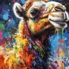 Colorful Camel Art 5D Diamond Painting