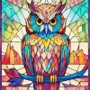 Colorful Owl Bird 5D Diamond Painting