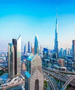 Dubai United Arab Emirates 5D Diamond Painting
