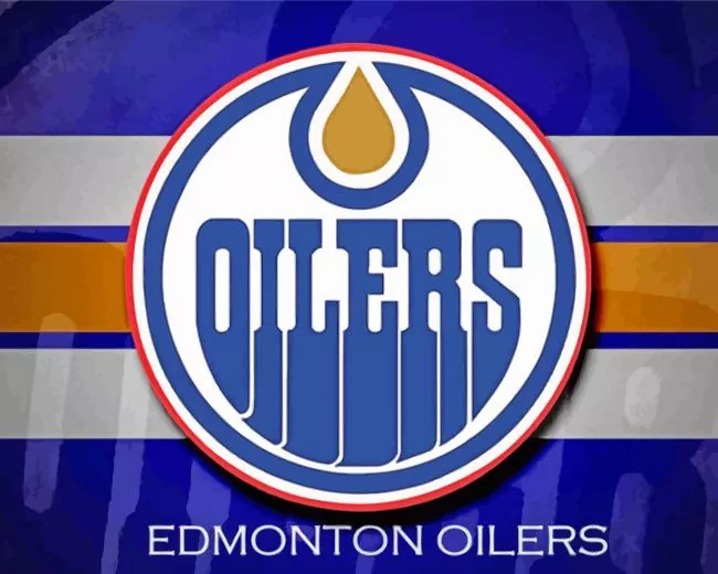 edmonton oilers logo Diamond Paints Edmonton Oilers Logo 5D Diamond Painting
