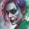 Female Joker 5D Diamond Painting