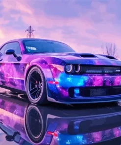 Galaxy Car 5D Diamond Painting