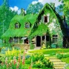 Ghibli Cottage 5D Diamond Painting