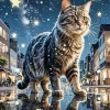 Giant Cat 5D Diamond Painting