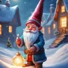 Gnome Christmas 5D Diamond Painting