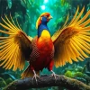 Golden Pheasant Bird 5D Diamond Painting