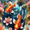 Goldfish And Koi 5D Diamond Painting