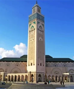 Hassan II Mosque Casablanca 5D Diamond Painting