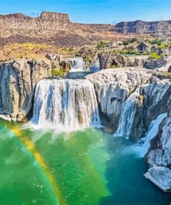 Idaho Twin Falls 5D Diamond Painting