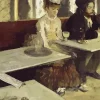 In A Cafe By Edgar Degas 5D Diamond Painting