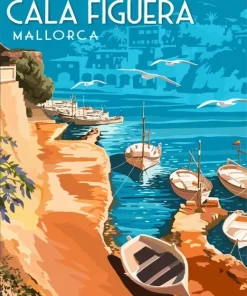 Mallorca Poster 5D Diamond Painting