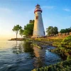 Marblehead Lighthouse 5D Diamond Painting