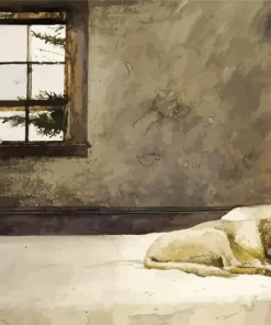 Master Bedroom Andrew Wyeth 5D Diamond Painting