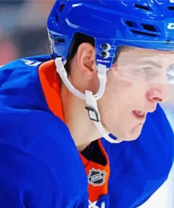 Mathew Barzal Player 5D Diamond Painting