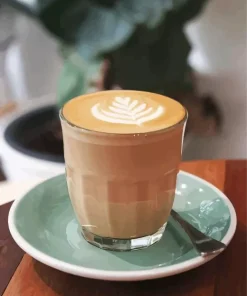 Milk Coffee Latte 5D Diamond Painting