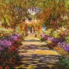 Monet Garden Path At Giverny 5D Diamond Painting