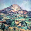 Mont Sainte Victoire Seen From Bellevue 5D Diamond Painting