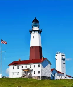 Montauk Lighthouse Museum 5D Diamond Painting