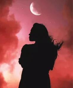Moon Woman 5D Diamond Painting